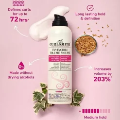 CURLSMITH | Invincible Volume Mousse /200ml