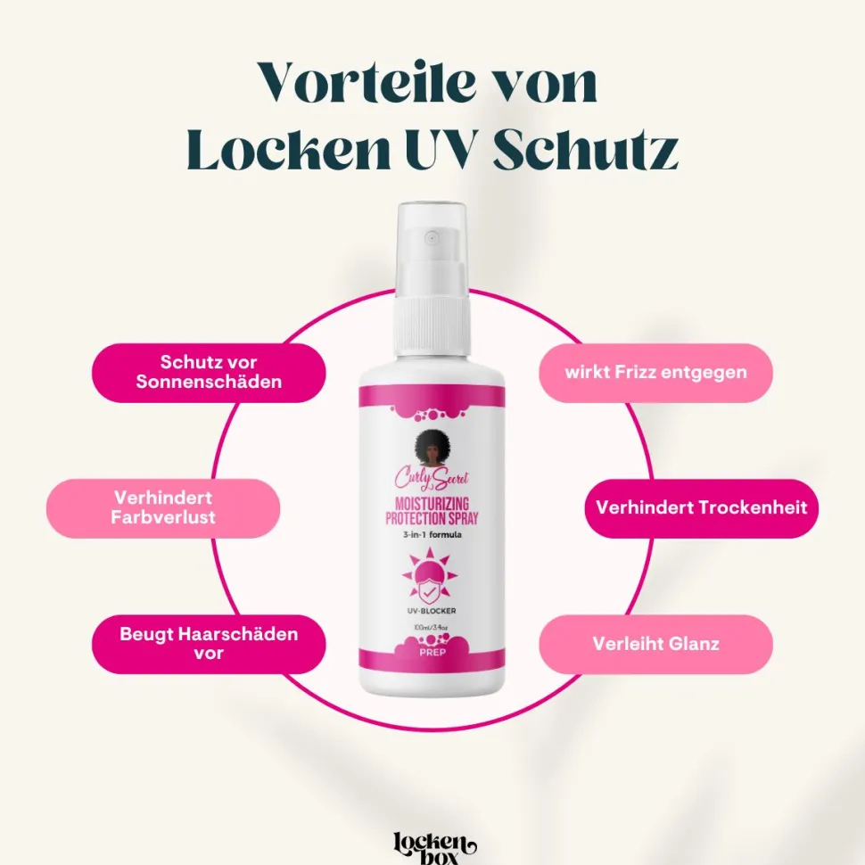 Curly Secret | Moisturizing Protection Spray - UV-Blocker /100ml