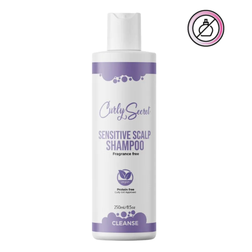 Curly Secret | Sensitive Scalp Shampoo - Fragrance Free /250ml