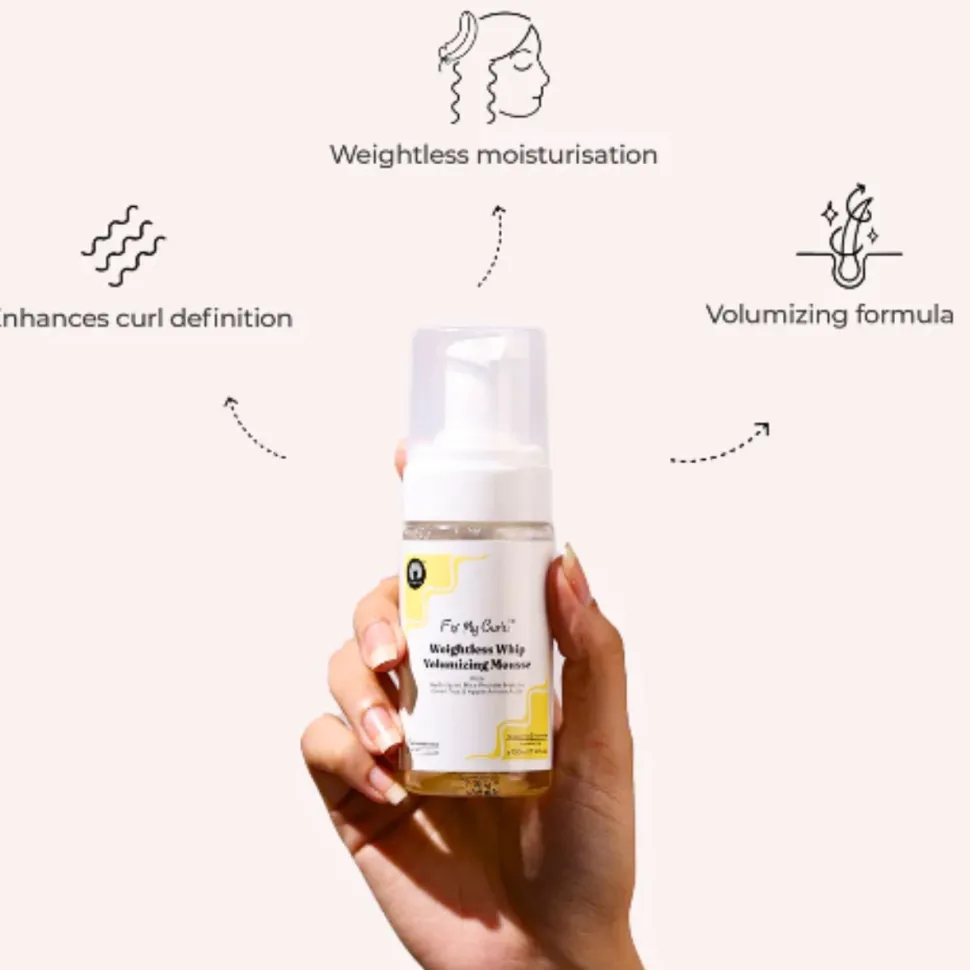 Fix My Curls | Weightless Whip Volumizing Foam /100ml