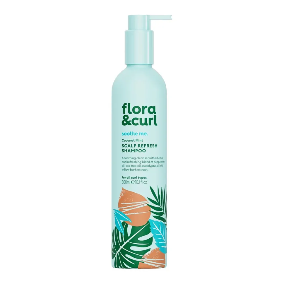 Flora & Curl | Coconut Mint Scalp Refresh Shampoo /300ml