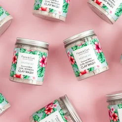 Flora & Curl | Coconut Mint Curl Refresh Clay Wash /260g