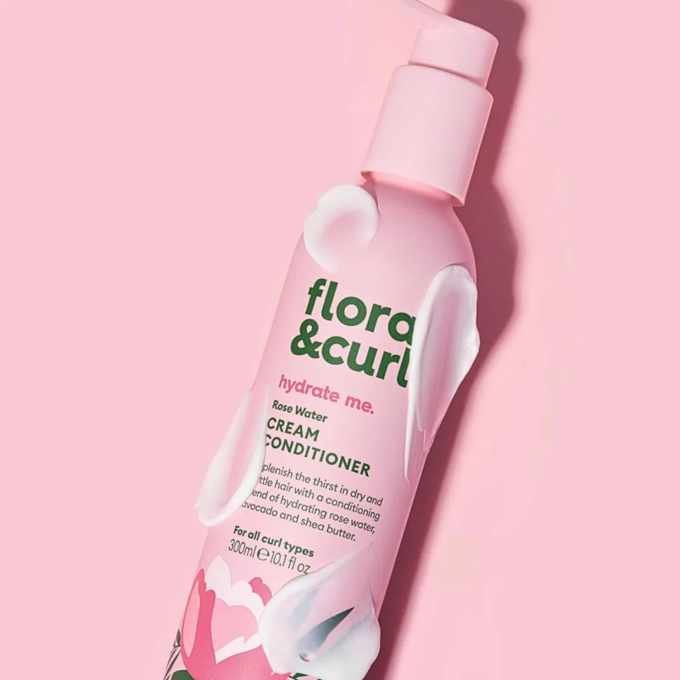 Flora & Curl | Rose Water Cream Conditioner /300ml