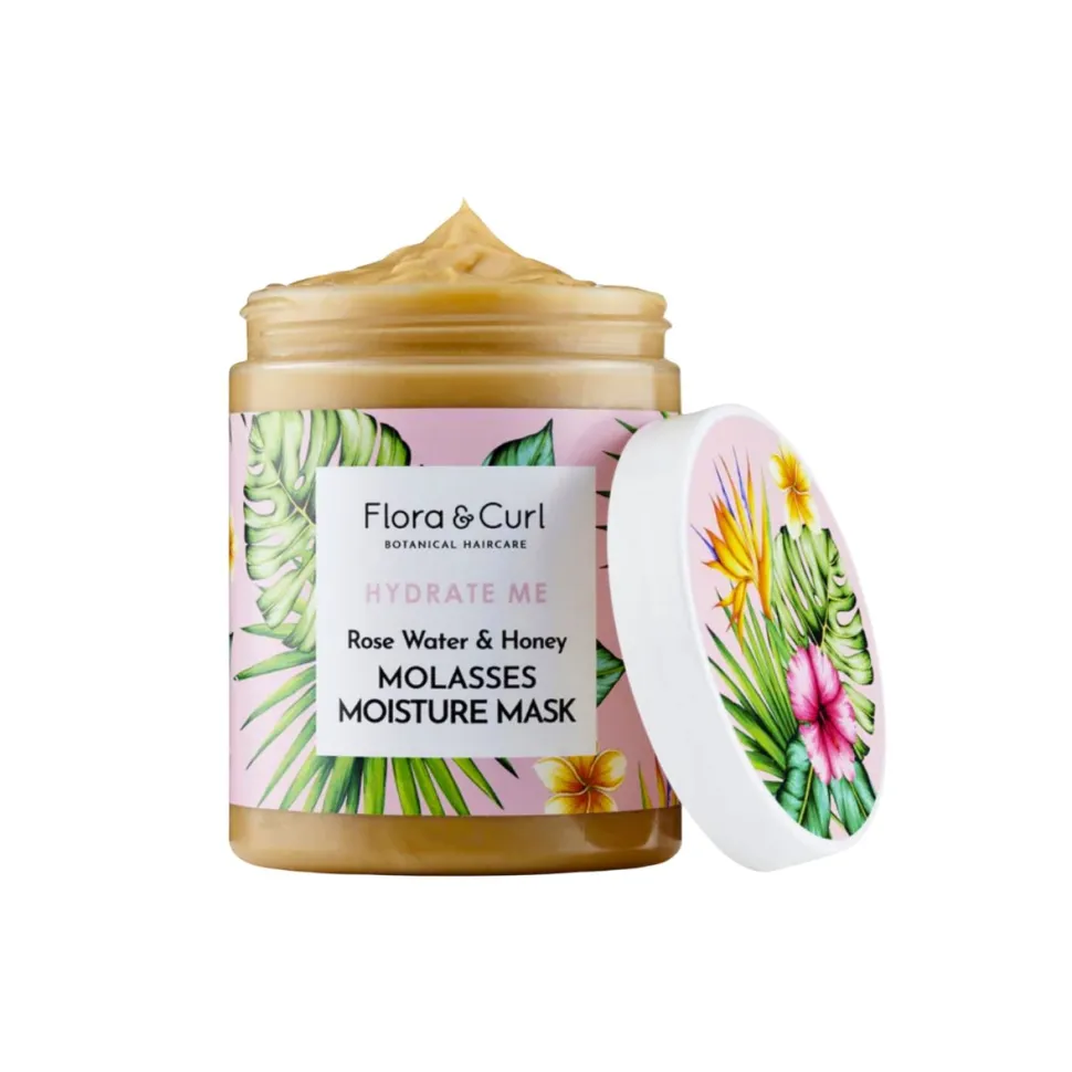 Flora & Curl | Rose Water Molasses Moisture Mask /300ml