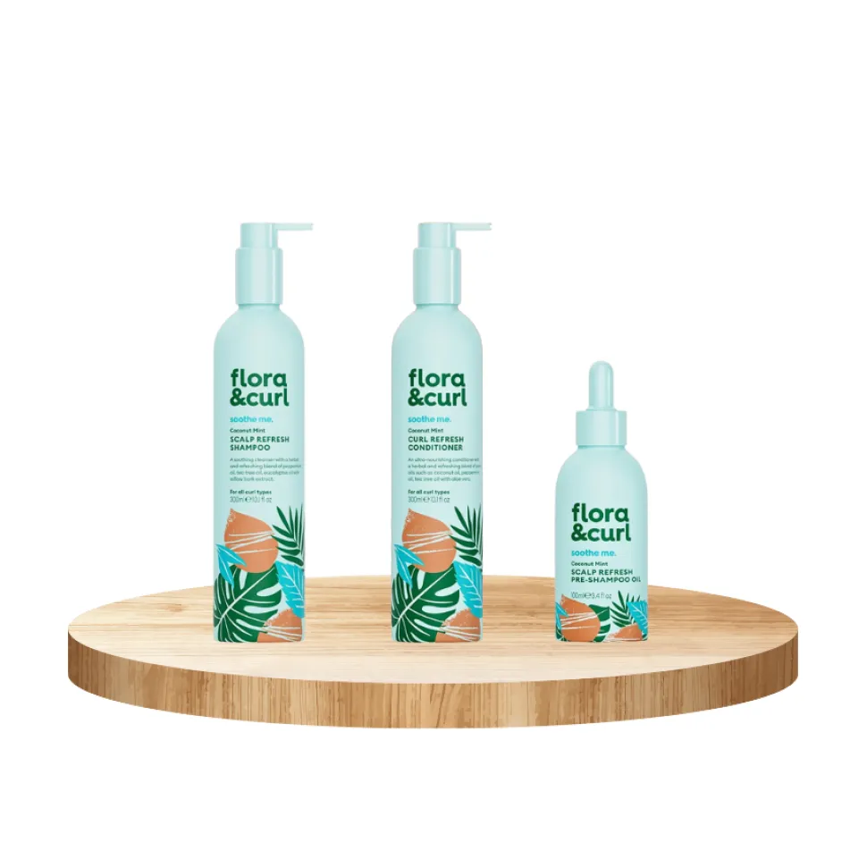 Flora & Curl | Scalp Relief Bundle