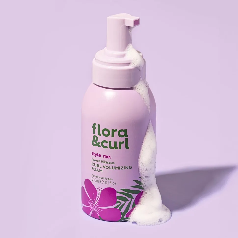Flora & Curl | Sweet Hibiscus Curl Volumizing Foam /300ml