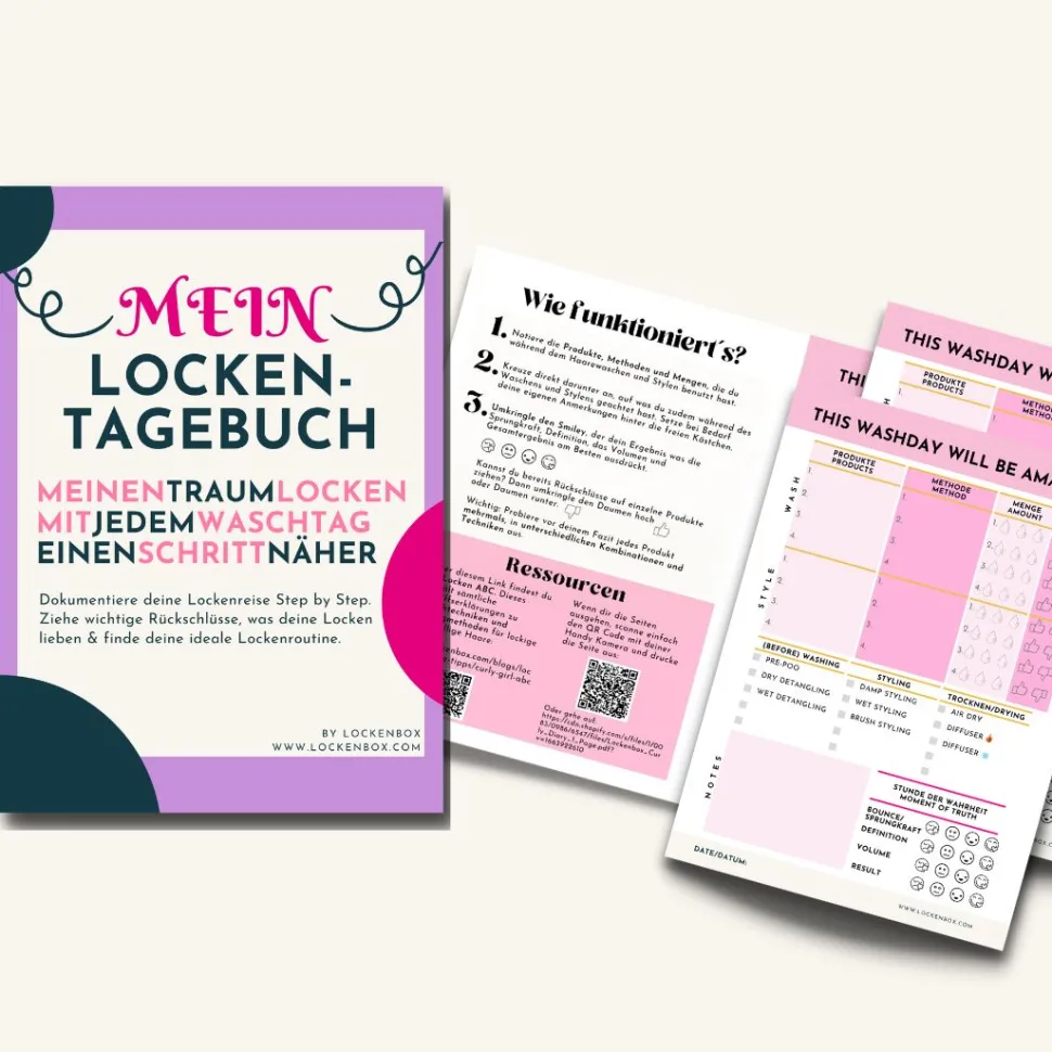 Locken Tagebuch eBook | Lockenbox