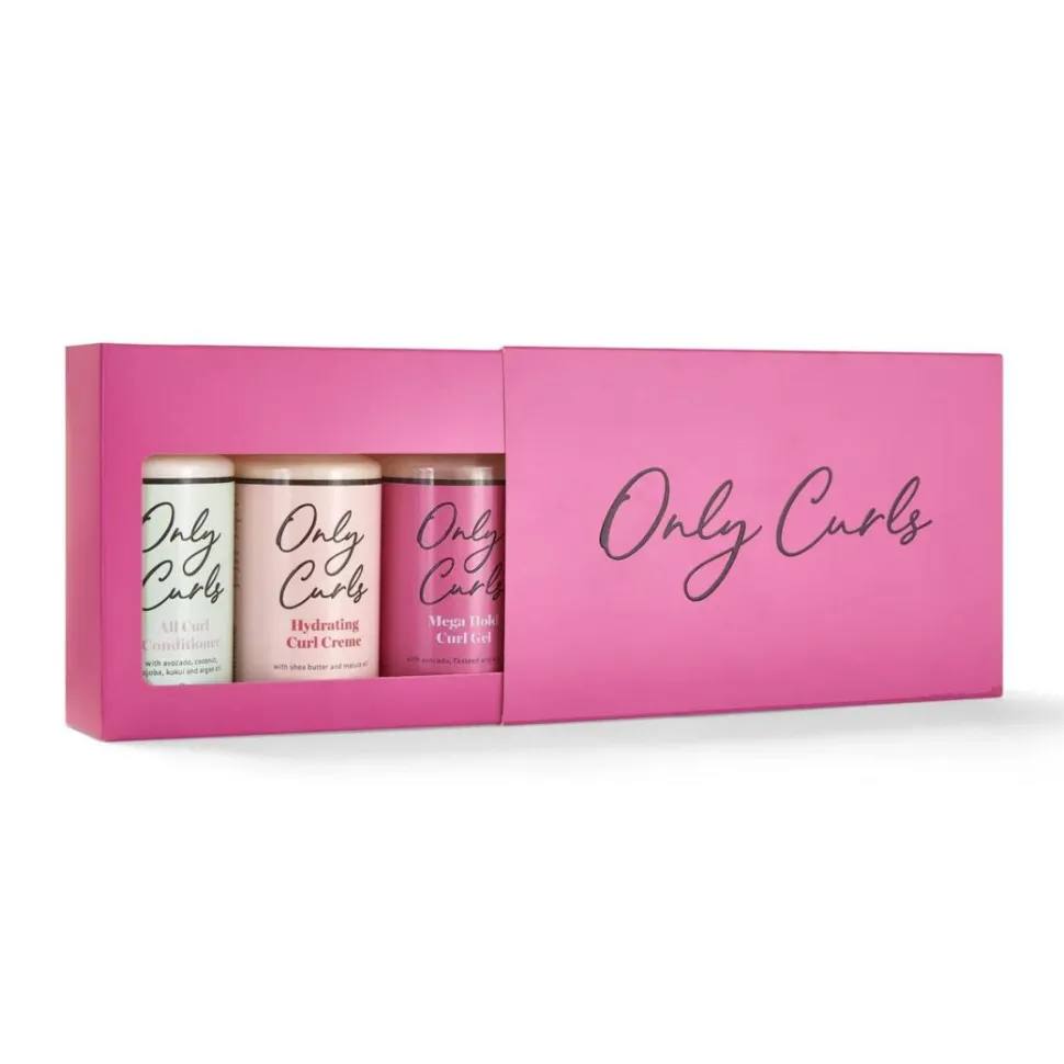 Only Curls | Mega Hold Mini Pack Set / 4 x 100ml