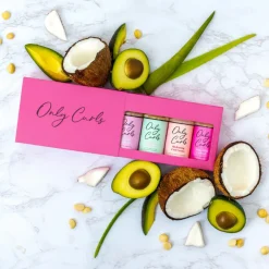 Only Curls | Mega Hold Mini Pack Set / 4 x 100ml