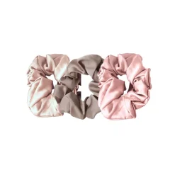 Plush | 100% Reine Maulbeerseide Scrunchies 3er Set