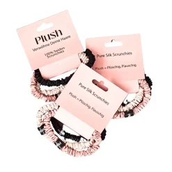 Plush | Kleine Seiden Scrunchies 3er Set