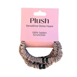 Plush | Kleine Seiden Scrunchies 4er Set