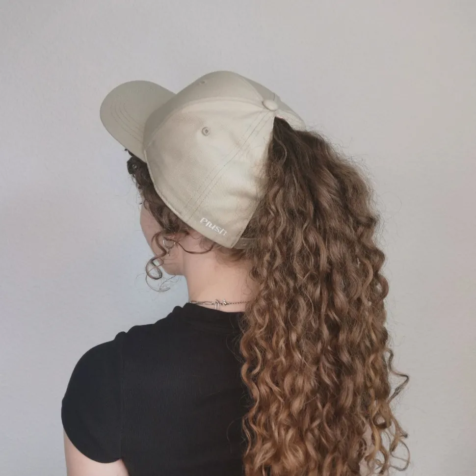 Plush | Satin Curl Cap - X-Öffnung