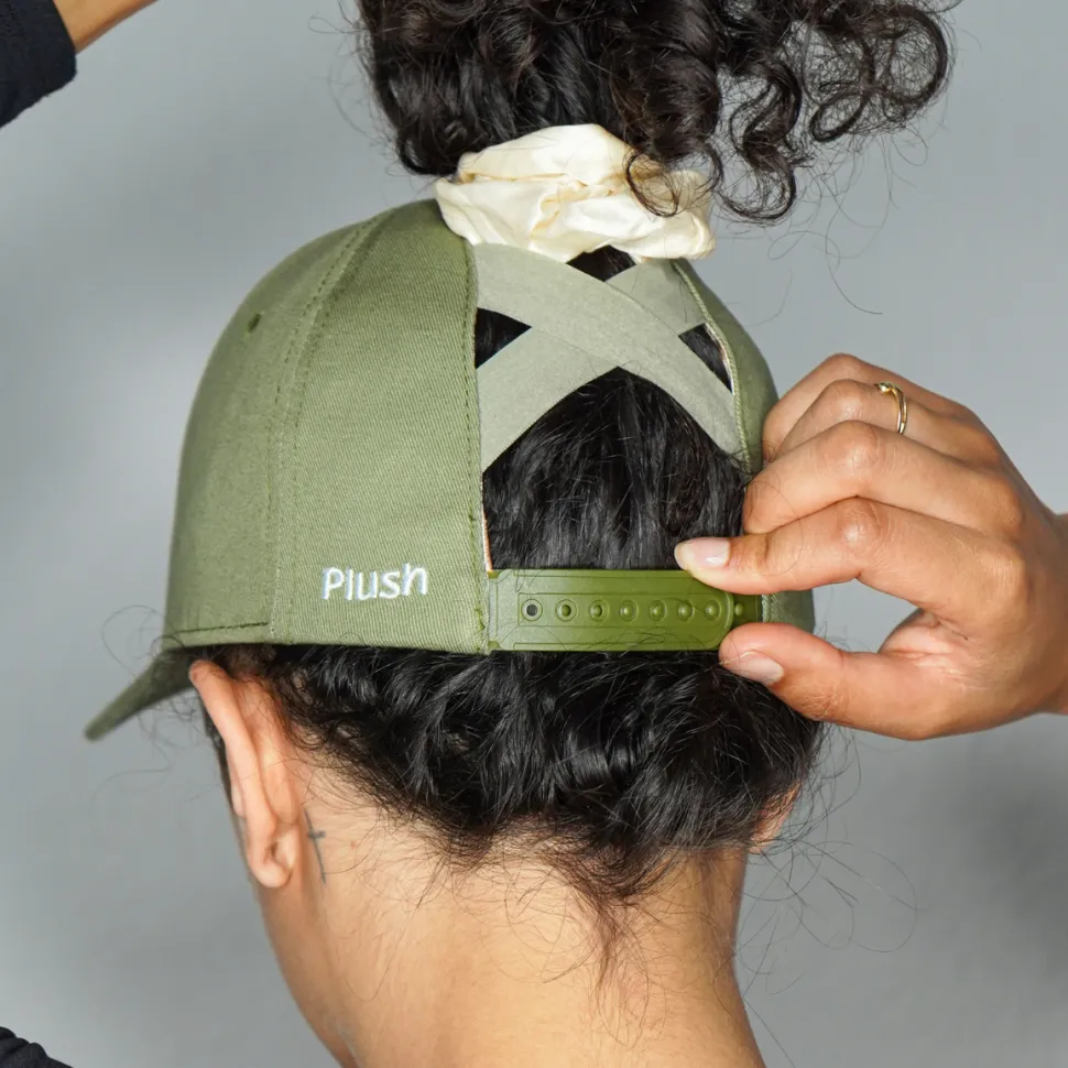 Plush | Satin Curl Cap - X-Öffnung