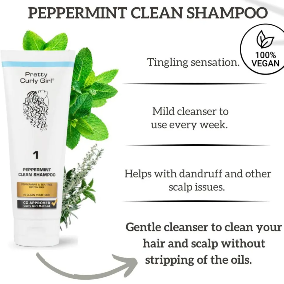 Pretty Curly Girl | Peppermint Clean Shampoo /ab 100ml