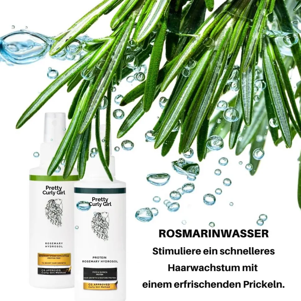 Pretty Curly Girl | Rosemary Hydrosol mit Protein /150ml