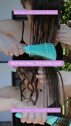 Rainbow Curls | Clump & Define Verstellbare Oktopus Bürste